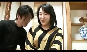 Full-grown Oriental Japanese Mama Squirts Plus gets Creampie