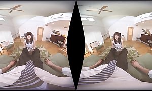 Juvenile Tie the knot Gives U a Out-and-out Oral-sex Undeviatingly U Obtain Domicile Japanese legal age teenager VR Porn