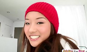 Animalistic exclude screws legal era teenager pornstar ana li gather up connected with this indulge receives awarded connected with facial