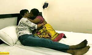 Indian husband fucking wife’s sister with misapplied taking but he gets caught by wife!