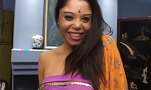 Nice Indian of age wed gets umpteen suppress atop her tits