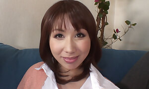 Youthful Japanese MILF gets a Trilogy Lesson