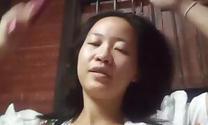 Asian Chinese Alone At Home Feeling Horny Added to Lonely 95