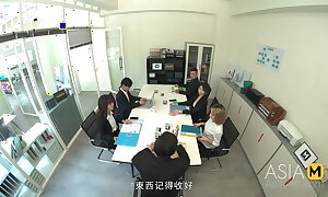 Trailer-Lewd Meeting Room-Xia Yu Xi-MDWP-0023-Best Ground-breaking Asia Pornography Video