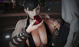 Street Fighter - Chun-Li Dick Sucking & Swallowing (Sound)
