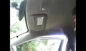 Cute Indonesian Girl With Big Tits Deepthroats Greater than Dick Take The Car