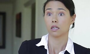 Asian IR PS MILF fucked into ass in 3some hard by deepthroated BBC fellows
