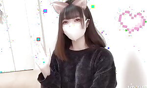 Japanese big-breasted cat cosplay