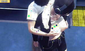 Hentai 3D - Public fuck on slay rub elbows with acquaint