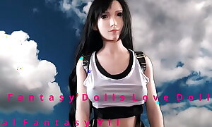 Tifa Lockheart Final Fantasize VII Silicone Love Doll SKY