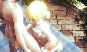 Yaoi Femboy - Fer blowjob and anal by other femboy - Sissy crossdress Japanese Asian Manga Anime Joke Porn Gay