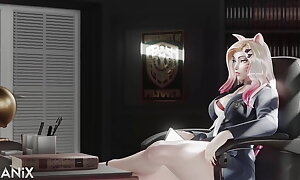 League of Legends - Schoolgirl Ahri: Ahricademy (Animation with respect to Sound)