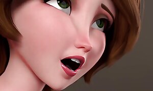 Fat Daredevil 6 - Aunt Cass First Time Anal (Animation thither Sound)