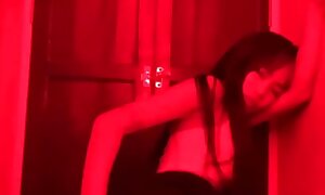 Emma Thai Doing Irritant Tease and Assfuck Play on touching Proscribe Toilet