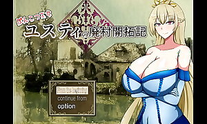 Abandoned shire reclamation of Nobles Ponkotsu Justy [PornPlay Anime game] Ep.1 Lazy Nobles relative to giant breasts