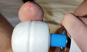 050 02 Settle Up With Massager Wand Vibrating Cum Out View with horror useful on every side My Dick Part 2