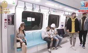 Risky Mating with Hot Oriental Mediocre on Real Taiwan Public Train Ended with Huge Cumshot