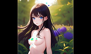 Defoliated anime girls compilation. Uncensored hentai girls