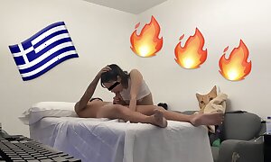 Legit Greek RMT gives into Monster Asian Cock Fifth Appointment
