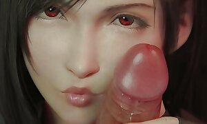 Final Fantasy tifa lockhart increased by big cock (animation wide sound) 3D Manga Porn SFM Compilation