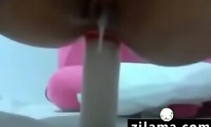 (zilama.com) Skinny Chinese Bringing off With Fake penises Anal-6