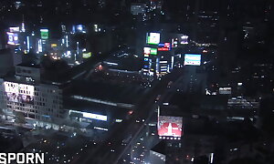 Hawt Night of Coition in Tokyo City Fucking a Coition Teen Erena